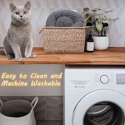 Couche de litière pour chat de lave-linge mécanique pour litière de fourrure longue pour animaux de compagnie ODM Designs