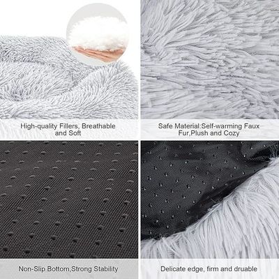 Couche de litière pour chat de lave-linge mécanique pour litière de fourrure longue pour animaux de compagnie ODM Designs