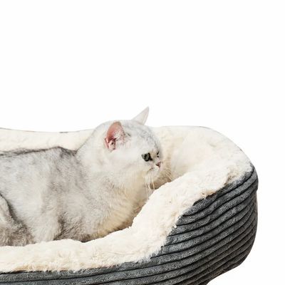 Lit pour chiens et chats avec poils ultra lavables épaississement de couverture tapis de fourrure de laine maison Pet Sleep