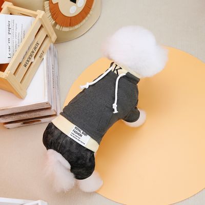 Vêtements de tricot classiques pour animaux de compagnie Hoodie en laine pour chiens Vêtements de pull doux pour petits chiens en hiver