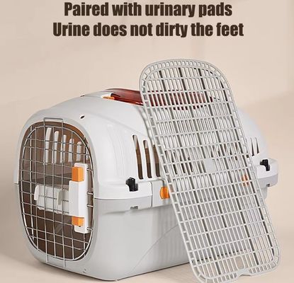 Sac d'espace portable en plastique pour animaux de compagnie Aéronautique Conçu pour transporter des chiens et des chats pour les voyages en plein air