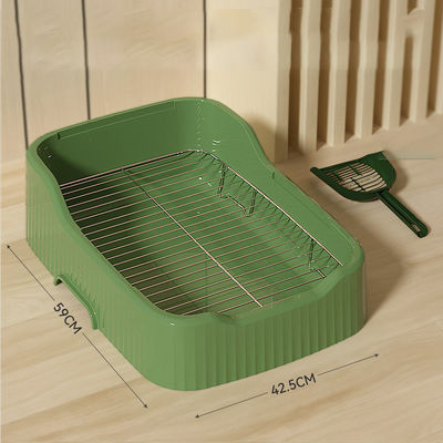 Plateau de toilette pour chiens confortable à l'intérieur Pas de fuite de protection contre les déversements et conception facile à nettoyer