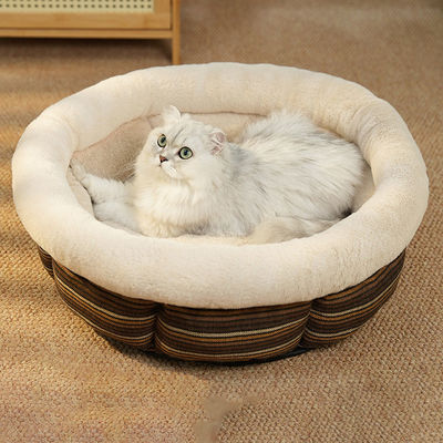 Lit intérieur lavable pour animaux de compagnie pour petits chiens et chatons Conceptions ODM Fonction Calme Confortable