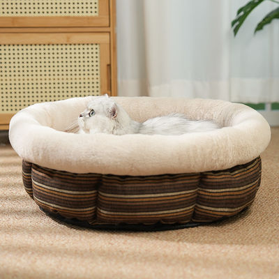 Lit intérieur lavable pour animaux de compagnie pour petits chiens et chatons Conceptions ODM Fonction Calme Confortable