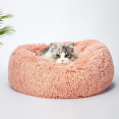 Matraques pour animaux de compagnie à fourrure fausse personnalisées et lavées douces pour le sommeil profond