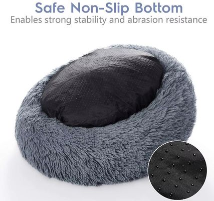 Matraques pour animaux de compagnie à fourrure fausse personnalisées et lavées douces pour le sommeil profond