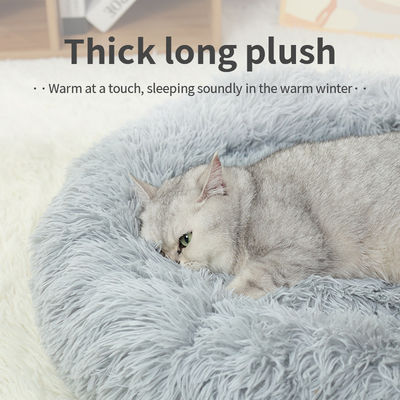 Matraques pour animaux de compagnie à fourrure fausse personnalisées et lavées douces pour le sommeil profond