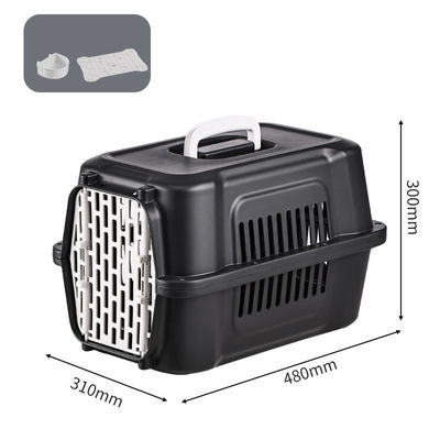 Boîte de voyage confortable pour chat et cadre métallique et confort respirant pour les aventures