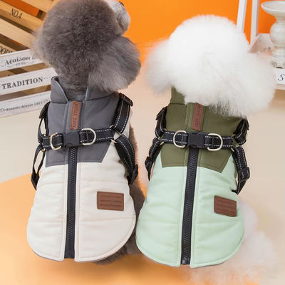 Service de personnalisation fourni pour les chiens de compagnie gilet pour l'automne chaud et épais et l'ours d'hiver