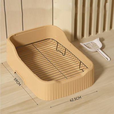 ODM Designs Top Vente Design séparé Urinal en plastique pipi intérieur Pet chien toilette entraînement plateau de pisse avec tiroir