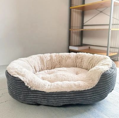 Chambre de lit de luxe pour chiens et chats chaud épais matelas de couchage