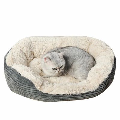Chambre de lit de luxe pour chiens et chats chaud épais matelas de couchage