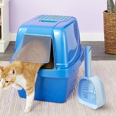 Nettoyage de la litière de chat Blue Easy Scoop Scoupe accessoires Scouper à tamisage simple