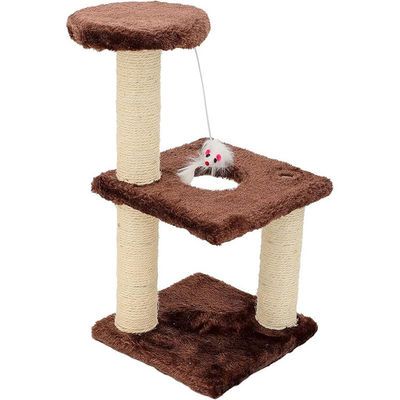 Arbres à rayures pour chats d'intérieur dynamiques