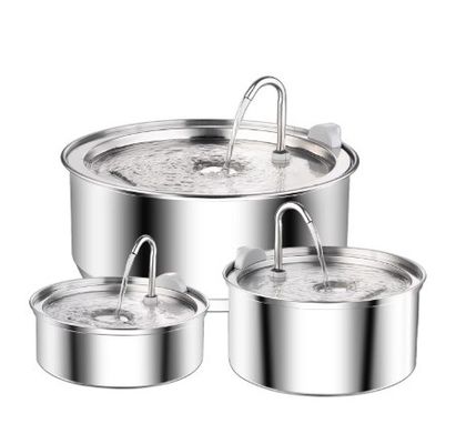 Distributeur automatique d'eau pour animaux de compagnie Pompe ultra silencieuse Fontaine d'eau pour chat pour petits animaux