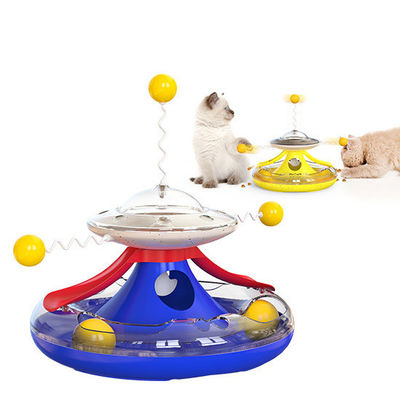 Cats Petits animaux Convient populaire chat chaton Jouets de balle de piste Teaser Balls par fournitures pour animaux de compagnie