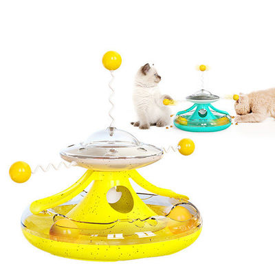 Cats Petits animaux Convient populaire chat chaton Jouets de balle de piste Teaser Balls par fournitures pour animaux de compagnie