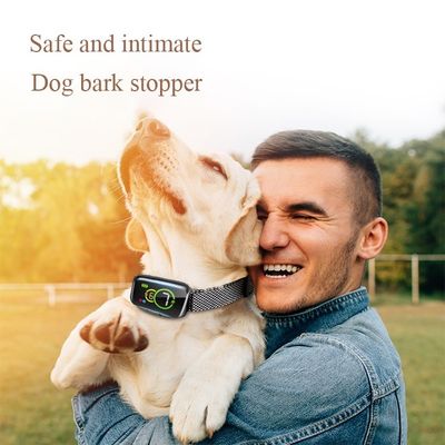 Contrôle des vibrations ultrasoniques de l' aboiement Collier d' entraînement pour chien AC-02