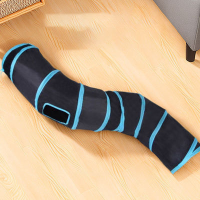 OEM/ODM Interactive Cat Funny Toy 4 Way S type Cat Tunnel Pet pliable extra grand