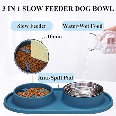 Distributeur automatique de nourriture pour animaux de compagnie de grande capacité 500 ml pour l'alimentation interactive des animaux de compagnie