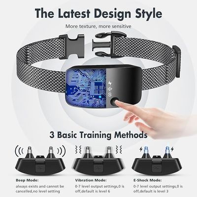 Collier de contrôle sans écorce en aluminium-plastique, résistant aux vibrations et à l'eau