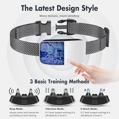 Collier de contrôle automatique de l' entraînement des chiens à aboiement