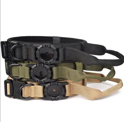 Traqueur GPS personnalisé Air Tag Collier de chien avec nylon réglable et conception lourde