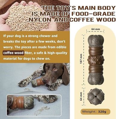 Mode durable Style à la mode Chien Jouet à grincer Bâton d'os pour nettoyer les dents Jouets à mâcher