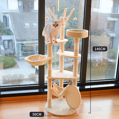 Vente de planche à gratter pour chat pour jouer et dormir Grand cadre d'escalade pour chat de grande taille