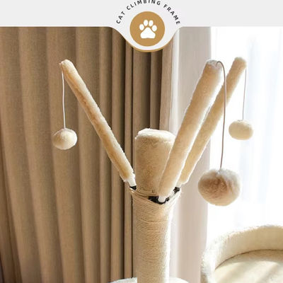 Vente de planche à gratter pour chat pour jouer et dormir Grand cadre d'escalade pour chat de grande taille