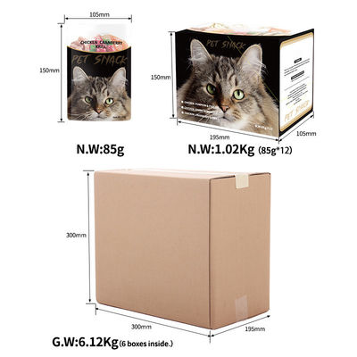 Produits à haute teneur en protéines pour adultes, sacs de nourriture pour chats humides Poulet, poisson, océan, nourriture humide, friandises pour chats, collations