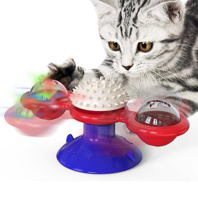 Dispenser alimentaire TPR Jouets interactifs pour chats Jouet de conception pour animaux de compagnie pour chats d'intérieur Matériau ABS