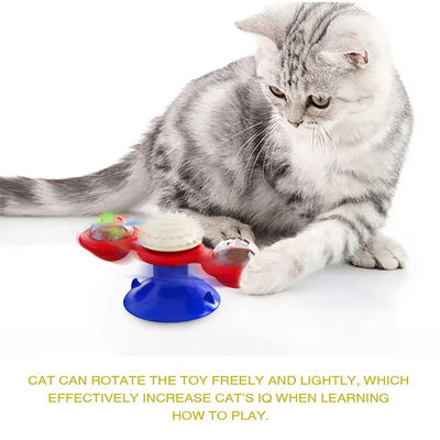 Dispenser alimentaire TPR Jouets interactifs pour chats Jouet de conception pour animaux de compagnie pour chats d'intérieur Matériau ABS