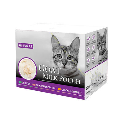 Vitamines et minéraux Caractéristique de santé De qualité supérieure Lait de chèvre Sacoche de lait de chat