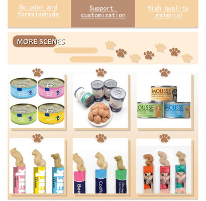 Aliments en conserve pour chiens à saveur mixte pour OEM/ODM Poulet, bœuf, légumes, animaux de compagnie humides, friandises crémeuses