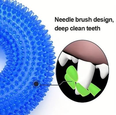 Produits pour animaux de compagnie TPR Jouets pour chiens à la mode Logo personnalisé Acceptable