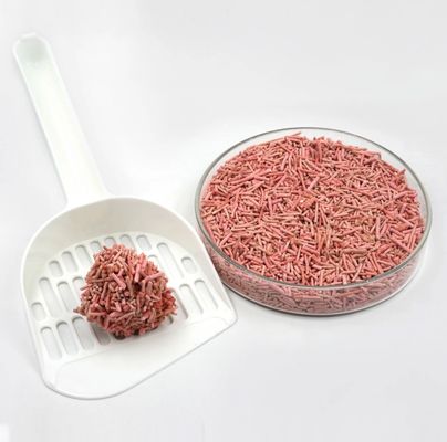 Légume de pêche de bentonite naturelle Tofu Litter de chat avec service de personnalisation fourni