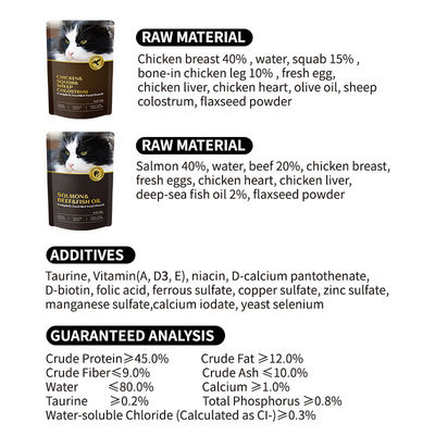 Produits populaires en conserve pour chats humides avec service de personnalisation 85g pour chiot