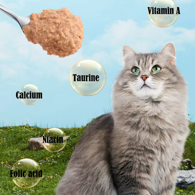 Produits populaires en conserve pour chats humides avec service de personnalisation 85g pour chiot