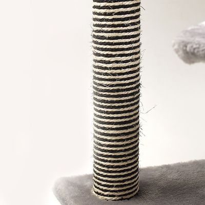 5 niveaux de condo de chat avec sisal gratte-pieds tour d'escalade de chat