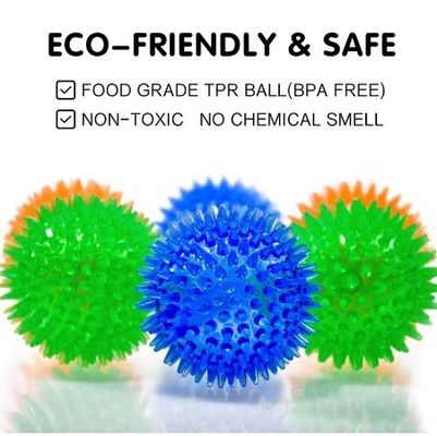 Jouets pour chiens non toxiques et respectueux de l'environnement TPR chien boules de jouets à mâcher pour le nettoyage des dents