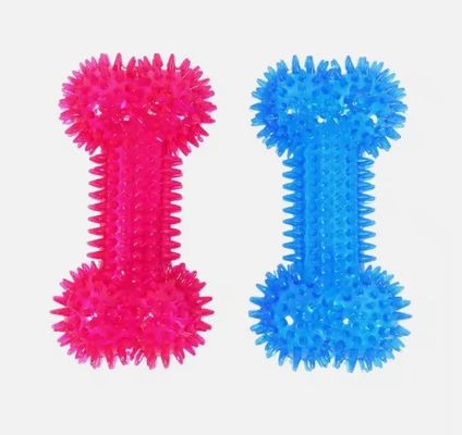 Jouet à os de chien TPR Jouet à mâcher durable pour mâcheurs agressifs Nettoyage et entraînement des dents