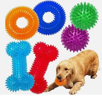 Jouet à os de chien TPR Jouet à mâcher durable pour mâcheurs agressifs Nettoyage et entraînement des dents