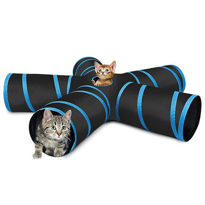 Style populaire pliable doux pour chat, tunnel de cercle, jouet carré, détachable