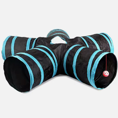 Style populaire pliable doux pour chat, tunnel de cercle, jouet carré, détachable
