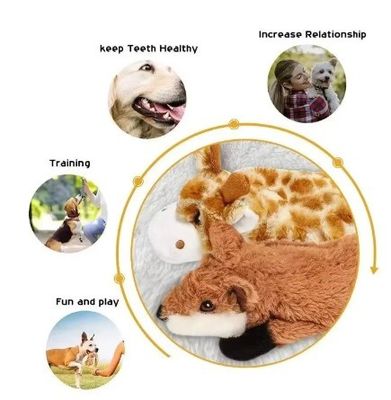 La saison des fêtes doit avoir un jouet de peluche pour chiens durable et grincheux