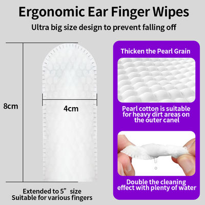 Des lingettes humides blanches ou personnalisées pour animaux de compagnie pour un bain d'eau et des soins oculaires polyvalents pratiques