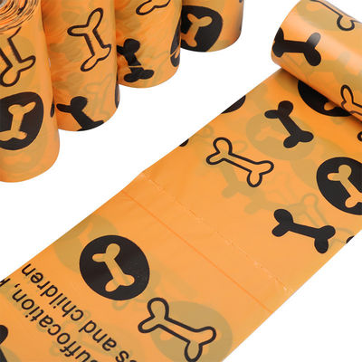 Outil de nettoyage écologique pour animaux de compagnie Sacs de déchets pour chiens biodégradables à base de fécule de maïs