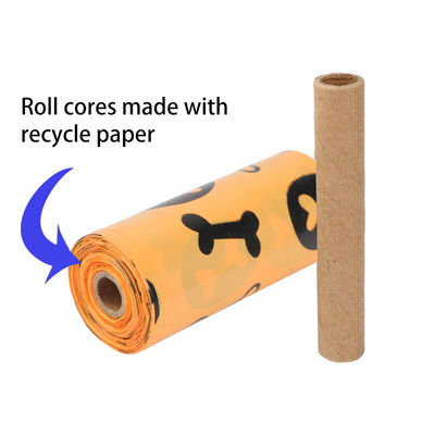Outil de nettoyage écologique pour animaux de compagnie Sacs de déchets pour chiens biodégradables à base de fécule de maïs
