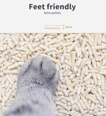 ODM Designs Vente En masse facile Nettoyer en vrac naturel Argile de chat Sable sans poussière Tofu Litter de chat